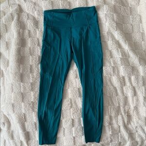 lululemon athletica Deep Teal Leggings